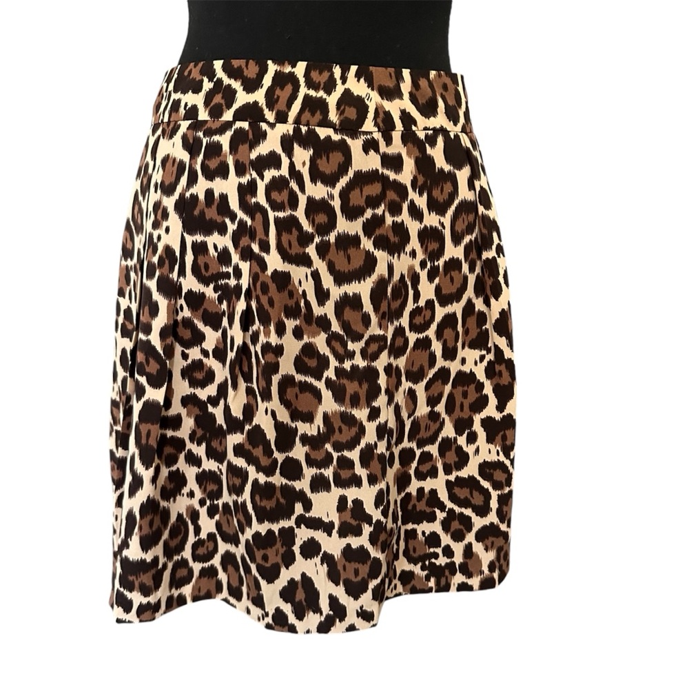 Banana Republic Leopard Print Skirt